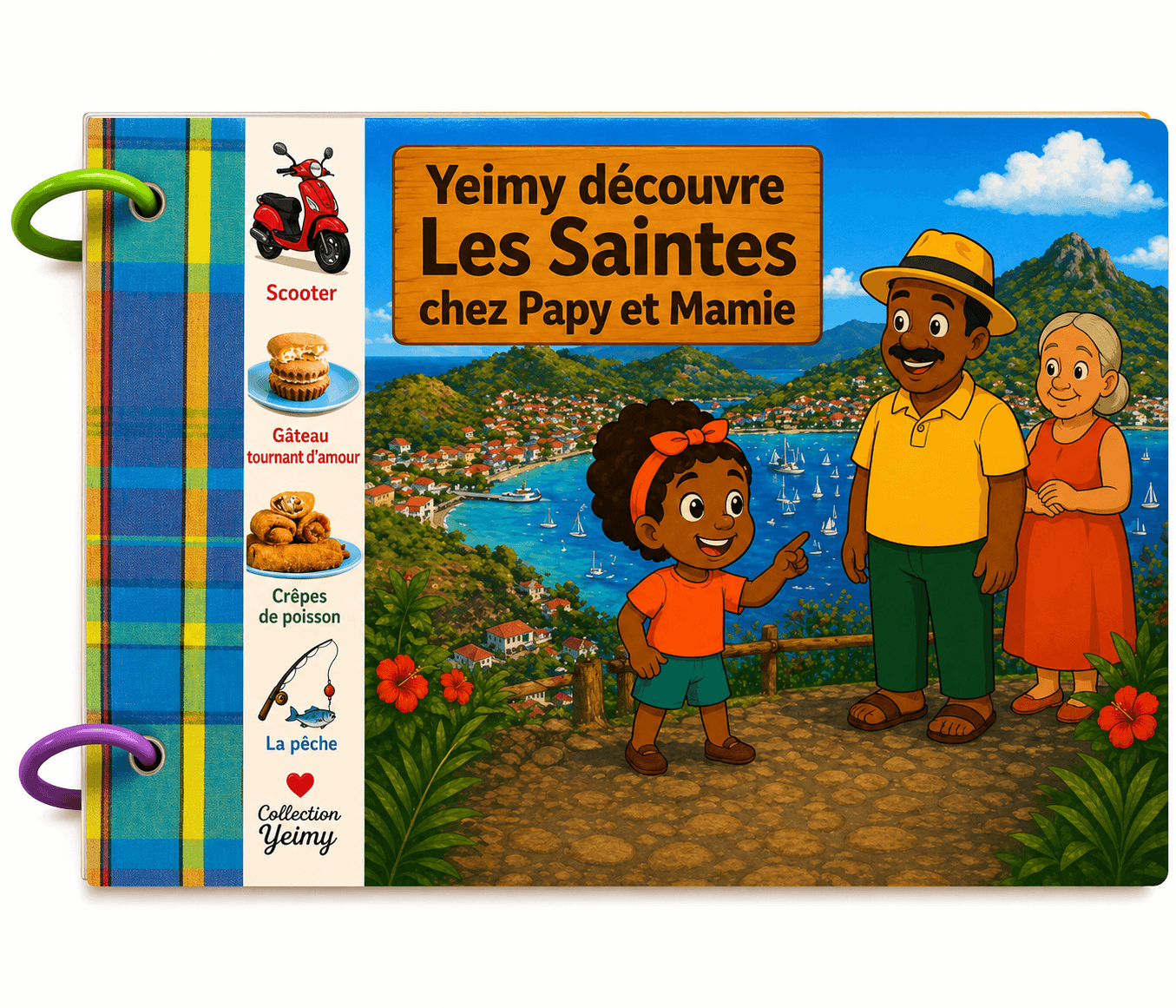 Couverture du livre : Découvre Les Saintes avec Yeimy