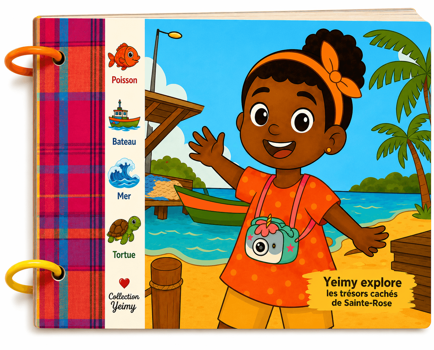 Couverture du livre : Découvre Sainte-Rose avec Yeimy