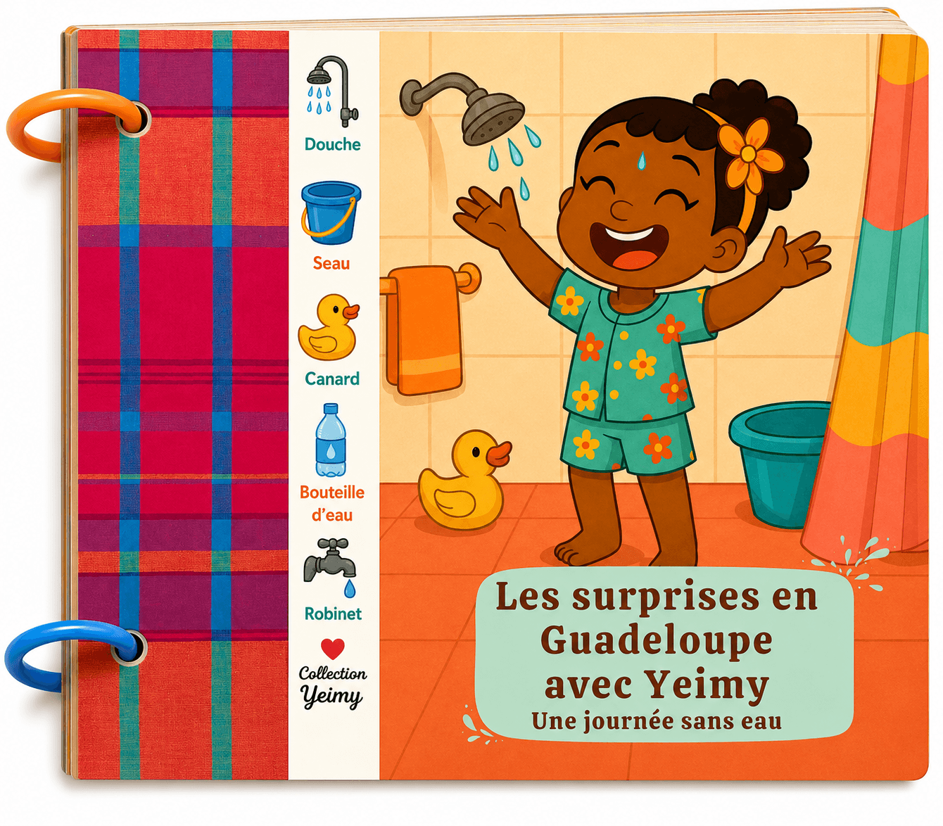 Couverture du livre : Une journée sans eau avec Yeimy