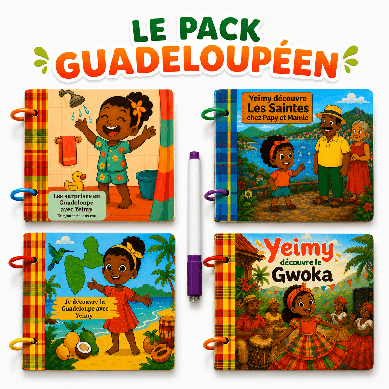 Couverture du livre : Le Pack Guadeloupéen Yeimy